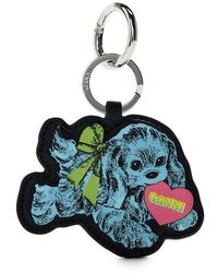 Ganni - Dog Keyring - Lyst