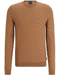 BOSS - Knitted Top - Lyst