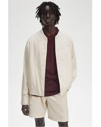 Fred Perry - Twill Tennis Jacket - Lyst