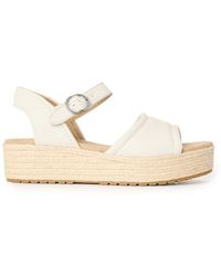 Timberland - Backstrap Flatform Sandals - Lyst
