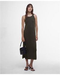 Barbour - Dakota Knitted Midi Dress - Lyst
