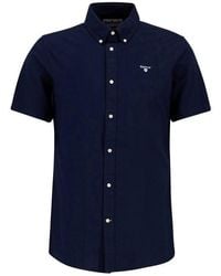 Barbour - Oxford Short Sleeve Tailored Shirt - Lyst
