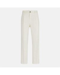 HUGO - Felix242 D Straight Leg Trousers - Lyst