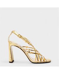 Jimmy Choo - Felice 95 Sculptural Heeled Sandals - Lyst
