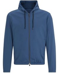 BOSS - P Hanry Junior Hood Tracksuit Top - Lyst