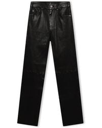 Belstaff - Larchmont Leather Trousers - Lyst