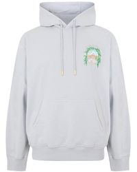 CASABLANCA - Larche Logo Over The Head Hoodie - Lyst