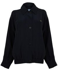 Prada - Logo Softshell Jacket - Lyst