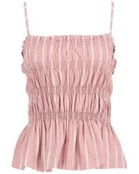 Barbour - Peplum Top - Lyst