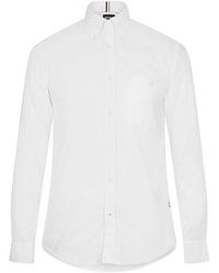 BOSS - Roan-Bd Long Sleeve Oxford Shirt - Lyst