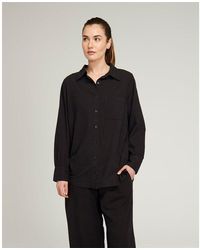 Nudea - Pj Shirt Organic Cotton Gauze - Lyst