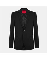 HUGO - Extra Slim Fit Blazer - Lyst