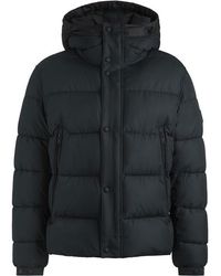 BOSS - Omaris Water-Repellent Hooded Long Sleeve Short Puffer Jacket - Lyst