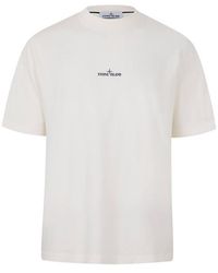 Stone Island - Stone Graph Tee Sn64 - Lyst