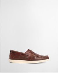 Barbour - Rothley Boat Shoes - Lyst