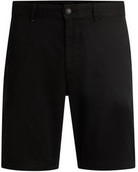 BOSS - Chino Slim Shorts - Lyst