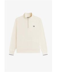 Fred Perry - Fredperry Half Zip Top - Lyst