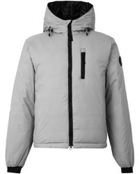 Canada Goose - Lodge Down 750-Fill Dwr Wind Resistant Hooded Short Puffer Jacket - Lyst