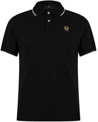 Belstaff - Tipped Polo Shirt - Lyst