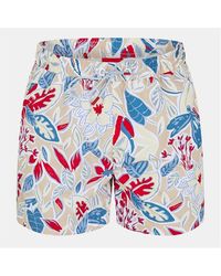 HUGO - Calala Quick-Drying Mesh Lined Swim Shorts - Lyst