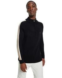 BOSS - Quarter-Zip Fleece - Lyst