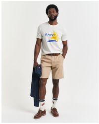 GANT - Relaxed Fit Chino Shorts - Lyst