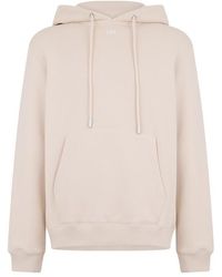 Off-White c/o Virgil Abloh - Brick Arrows Jersey Fleece Long Sleeve Slim Fit Hoodie - Lyst
