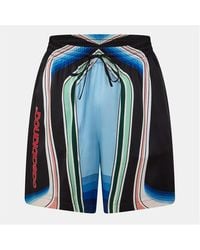 CASABLANCA - Pattern Woven Elasticated Tracksuit Shorts - Lyst