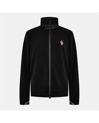 Moncler - Fleece Zip-Up Sweatshirt - Lyst