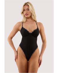 Wolf & Whistle - Lorna Fuller Bust Underwired Swimsui - Lyst