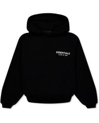 Fear Of God - Logo Over The Head Hoodie - Lyst