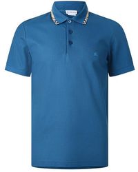 Burberry - Short Sleeve Polo Shirt - Lyst