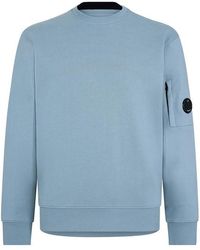 C.P. Company - Lens Crew-Neck Sweatshirt - Lyst