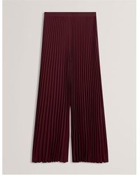 Ted Baker - Wide Leg Trousers - Lyst