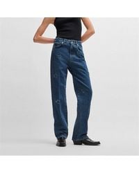 HUGO - Gilissi Relaxed Fit Jeans - Lyst