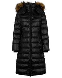 ARCTIC ARMY - Longline Puffer Quilted Coat - Lyst