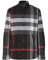 Burberry - Somerton Long Sleeved Shirt - Lyst