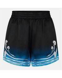 CASABLANCA - Blade Woven Relaxed Fit Tracksuit Shorts - Lyst