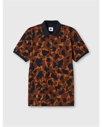 Pretty Green - Brindle Short-Sleeve Polo Shirt - Lyst