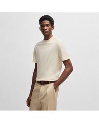 BOSS - P-Thompson 290 Regular-Fit Four-Way Stretch T-Shirt - Lyst