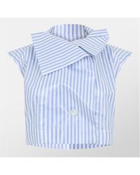 Vivienne Westwood - Honour Structured Sleeveless Shirt - Lyst