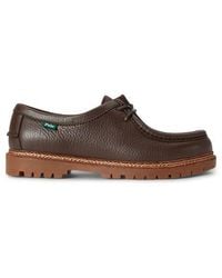Polo Ralph Lauren - Jett Apron Leather Moc-Toe Shoes - Lyst