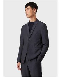 Emporio Armani - Tailored Fit Blazer - Lyst