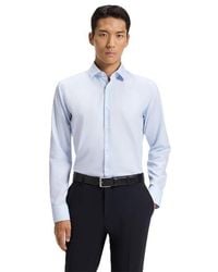 BOSS - P Hank S Kent Long Sleeve Oxford Shirt - Lyst