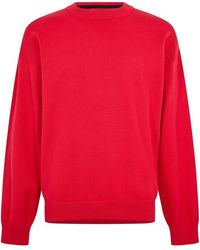 HUGO - Swart Crew Sweatshirt - Lyst