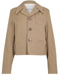Ami Paris - Buttoned Hybrid Jacket - Lyst