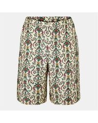 Gucci - Italian Crafted Woven Tracksuit Shorts - Lyst