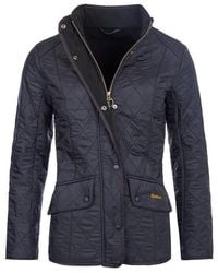 Barbour - Cavalry Polarquilt Diamond-Quilted Fleece-Lined Long Sleeve Slim Fit Quilted Jacket - Lyst
