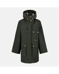 Barbour - Arla Waterproof Hooded Long Sleeve Rain Anorak - Lyst