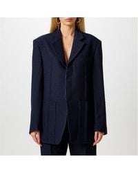 Jacquemus - Le Veste D'Homme Oversized Wool Long Sleeve Blazer - Lyst